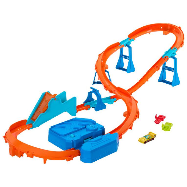 Hot Wheels Track Creator Motorised Jump Kit Trackset, , hi-res