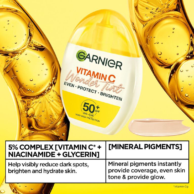 Garnier Vitamin C Wonder Tint Light 40ml, , hi-res