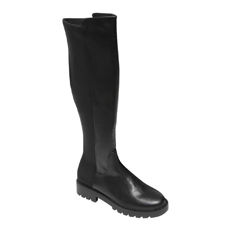 H&H Women's Hettie Leg Boots, Black, hi-res
