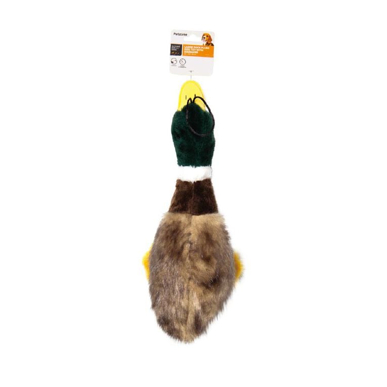 Petzone Dog Toy Plush Duck Large, , hi-res