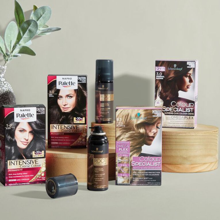 Napro Palette Hair Colour Dark Brown 3-0, , hi-res
