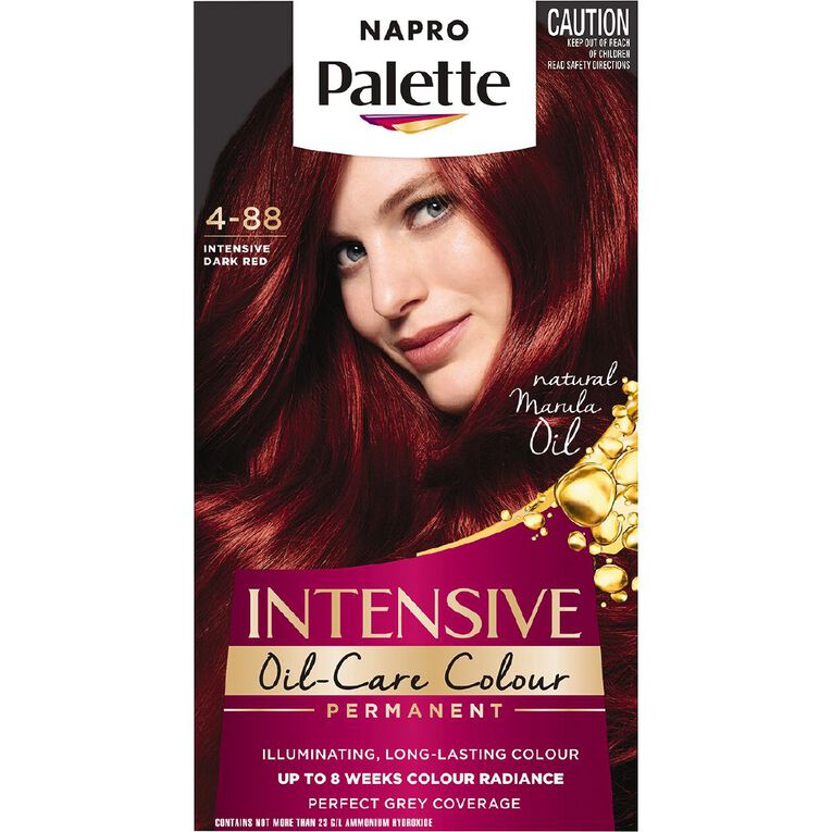 Napro Palette Hair Colour Dark Red 4-88 Red Dark, , hi-res