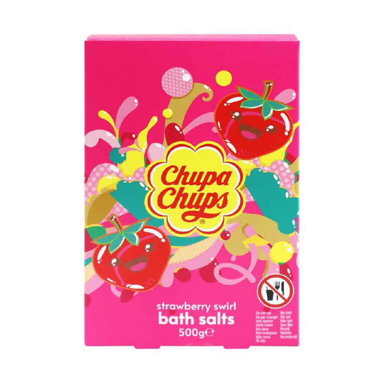 Chupa Chups Bath Salts Strawberry Swirl 500g 500g, , hi-res