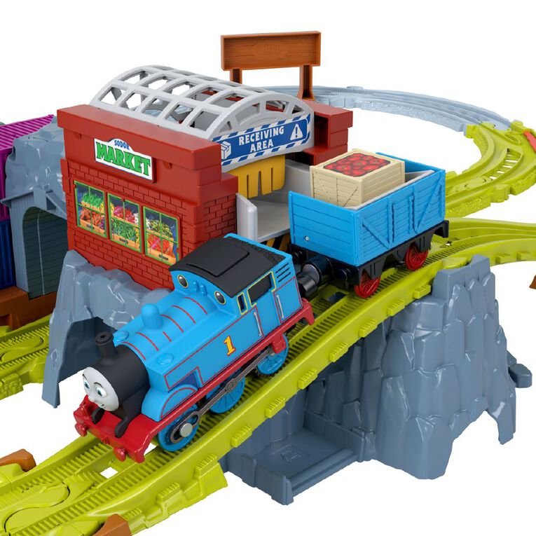 Thomas & Friends Motorised Cranky at the Docks Trackset, , hi-res