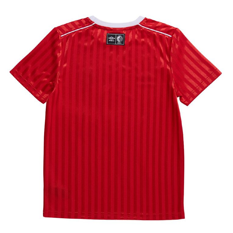 Umbro Unisex Youth Football Jersey, Red, hi-res