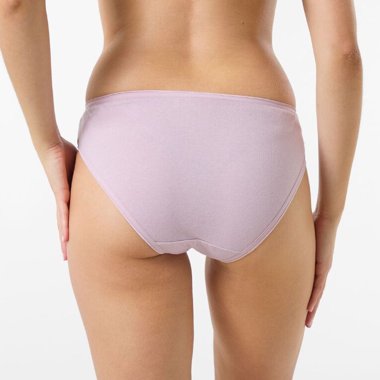 H&H Women's Bikini 5 Pack, Purple Light, hi-res