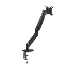 Bracom Gas Spring Monitor Arm 17in - 32in With USB Ports Black
