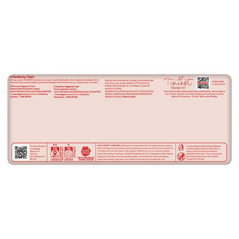Huggies Essential Nappy Size 1 up to 5kg 28 Pack, , hi-res