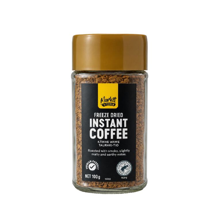 Market Kitchen Freeze Dried Coffee 100g Jar, , hi-res