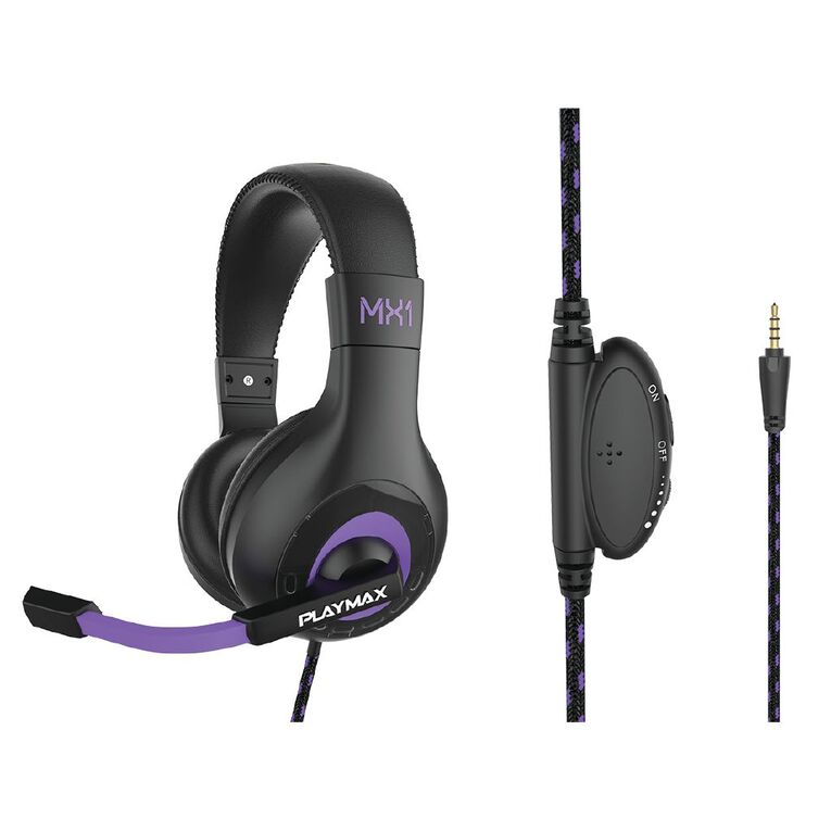 Playmax MX1 Universal Headset Purple, , hi-res