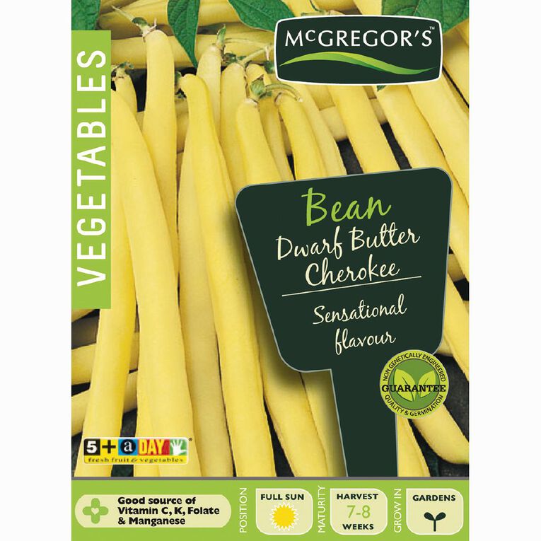 McGregor's Dwarf Butter Beans Vegetable Seeds, , hi-res