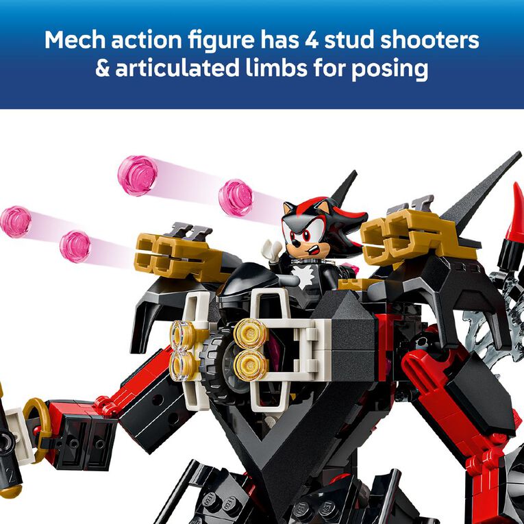 LEGO Sonic Shadow's Mech vs. G.U.N. Trooper 77120, , hi-res