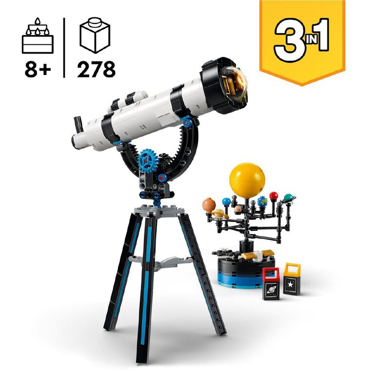 LEGO CREATOR Space Exploration Telescope 31378, , hi-res