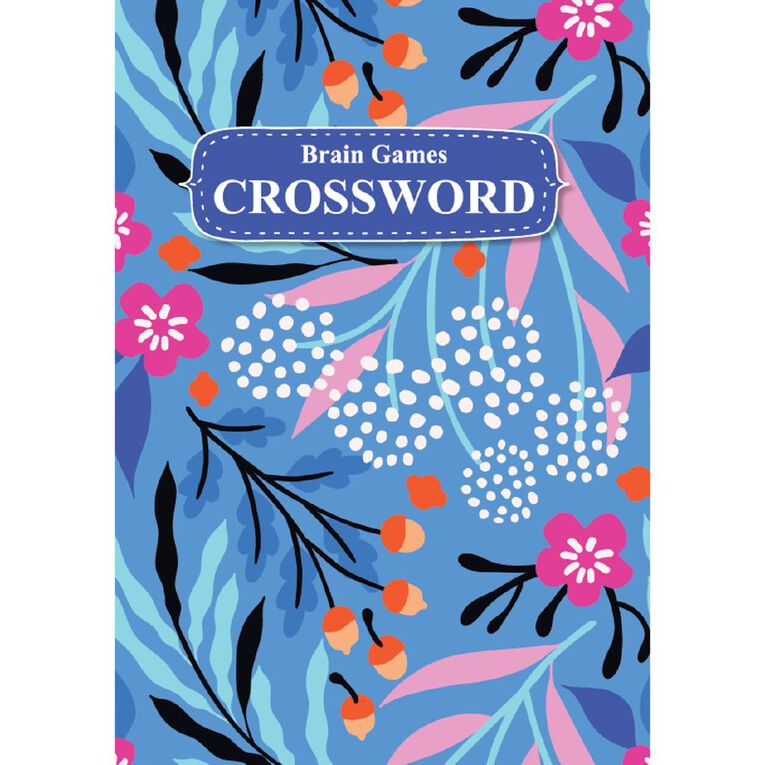 Floral Crosswords #1 160pg, , hi-res