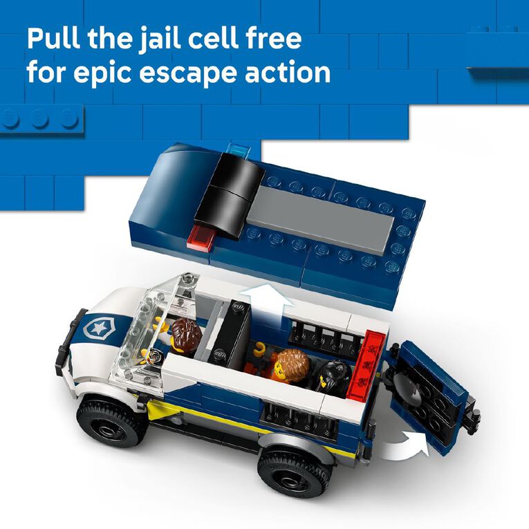 LEGO CITY Police Prisoner Transport Van 60479, , hi-res