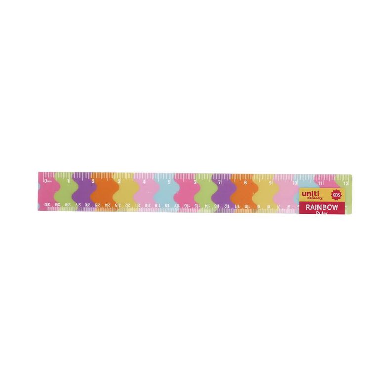 Uniti Kids Rainbow Ruler, , hi-res