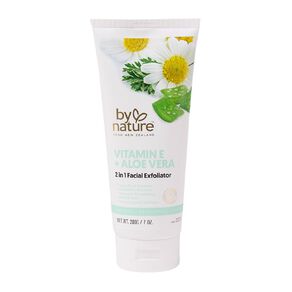 By Nature Vitamin E 2 in 1 Facial Exfoliator