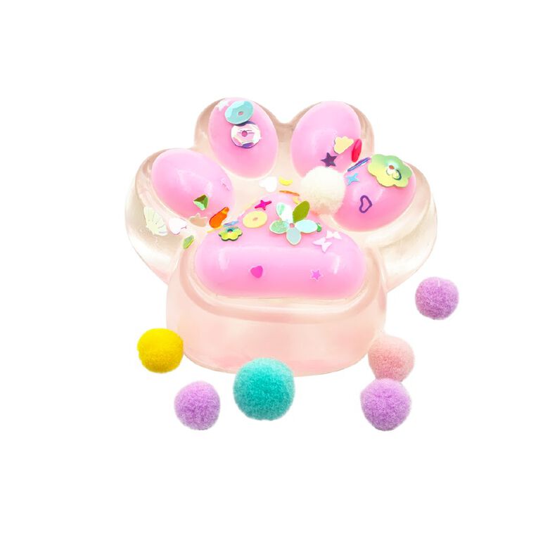 Squishy Double Colour Cat Paw, , hi-res