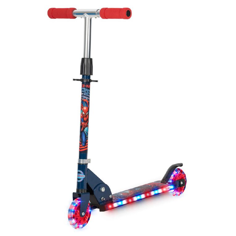 Spider-Man Electro-Light Inline Scooter, , hi-res