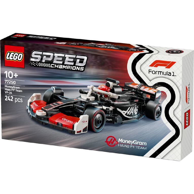 LEGO Speed Champions MoneyGram Haas F1 Team VF-24 Race Car 77250, , hi-res