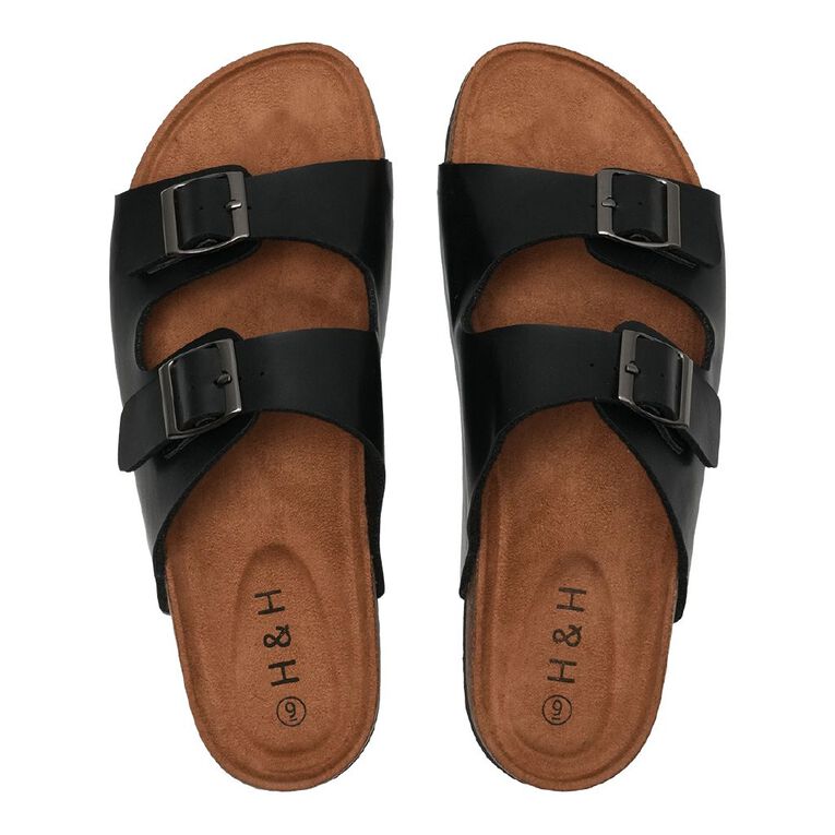 H&H Women's Rachel Sandals, Black, hi-res