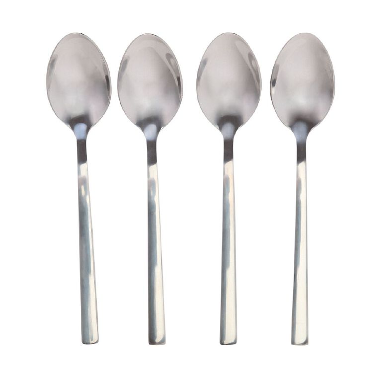 Living & Co Gatsby Teaspoons Stainless Steel 4 Pack, , hi-res