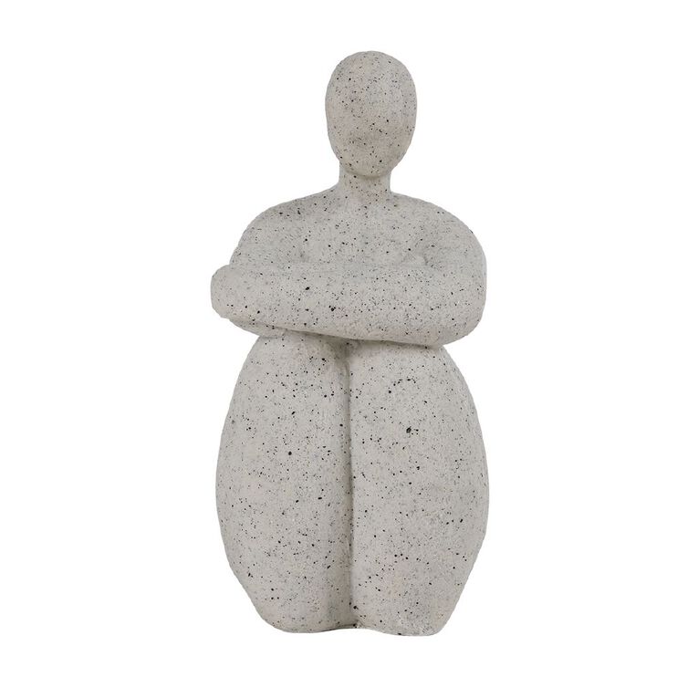 Living & Co Resin Decor Sitting Statue, , hi-res