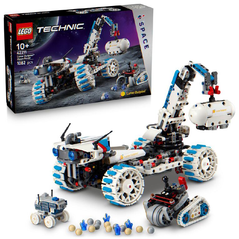 LEGO Technic Lunar Outpost Moon Rover Spac 42211, , hi-res