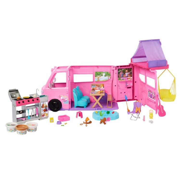 Barbie New Deluxe Campervan The Warehouse