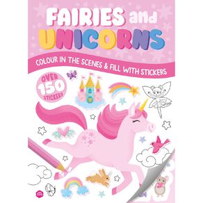 Colour And Stick: Fairies And Unicorns