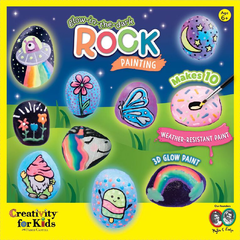 Faber-Castell Creativity For Kids Glow In Dark Painting Kit, , hi-res
