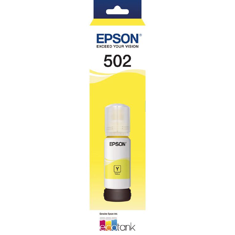 Epson T502 Ink Yellow (6000 Pages), , hi-res