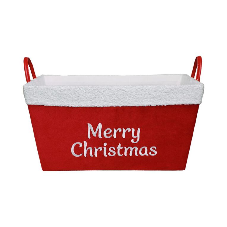 Wonderland Rectangle Basket HOHO Red, , hi-res