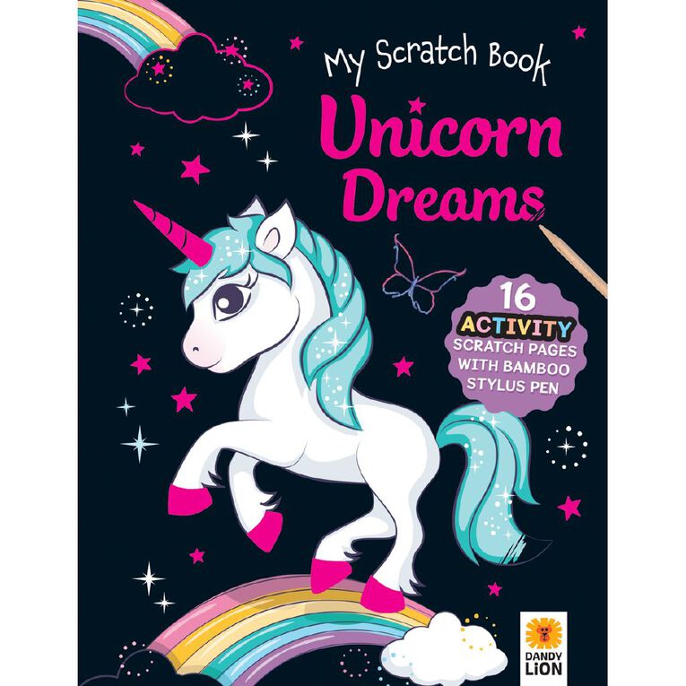 My Scratch Book: Unicorns, , hi-res