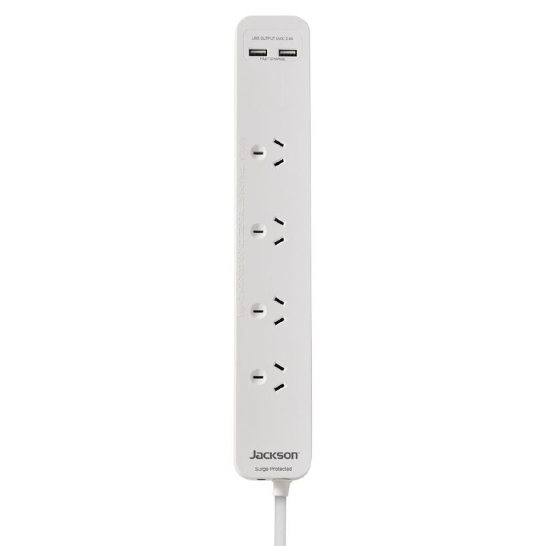 Jackson Fast Charge USB Powerboard - 4 Outlet, , hi-res