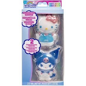 Hello Kitty Bath Fizzers 2 Pack 2 Piece