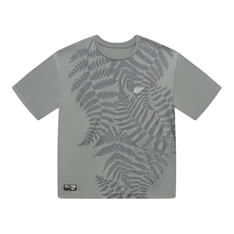 Active Intent Youth Supporter Mesh Tee, Grey, hi-res