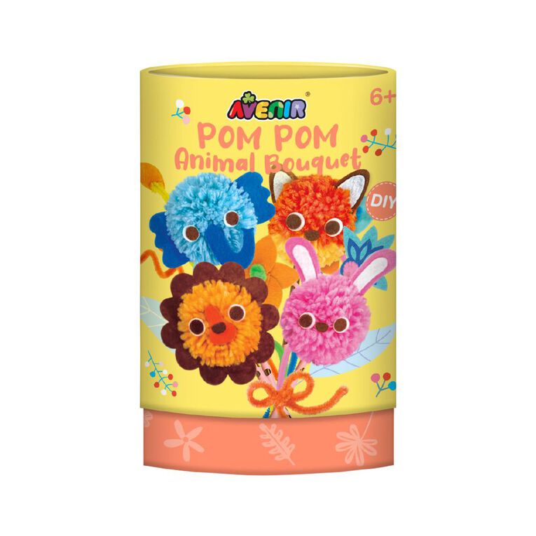 Avenir Pom Pom Animal Bouquet, , hi-res