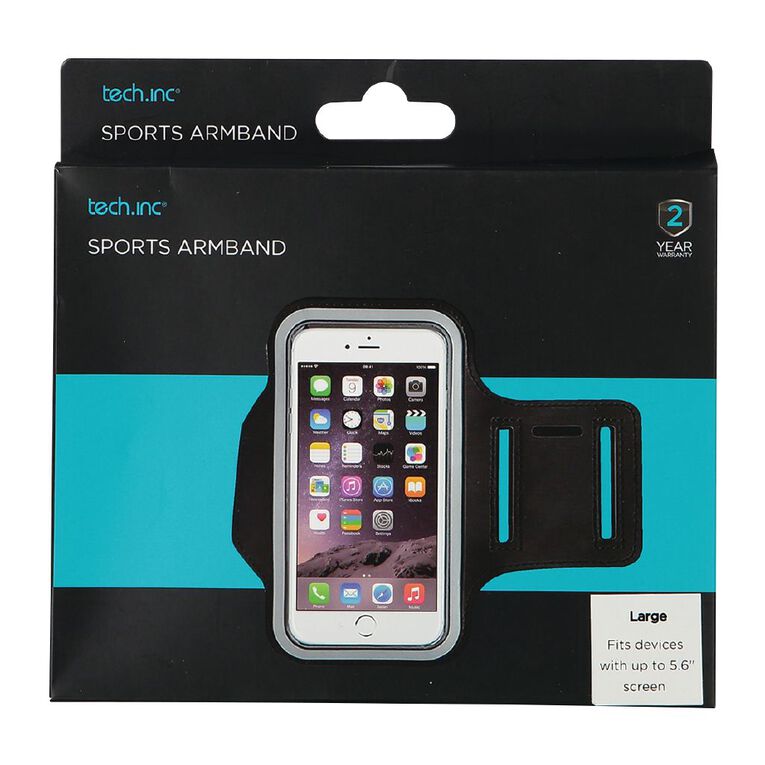 Tech.Inc Sports Armband Up to 5.6 inch Screen Large, , hi-res