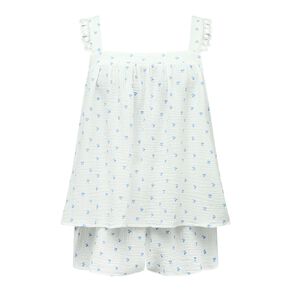 H&H Women's Muslin Baby Doll Pyjama Set