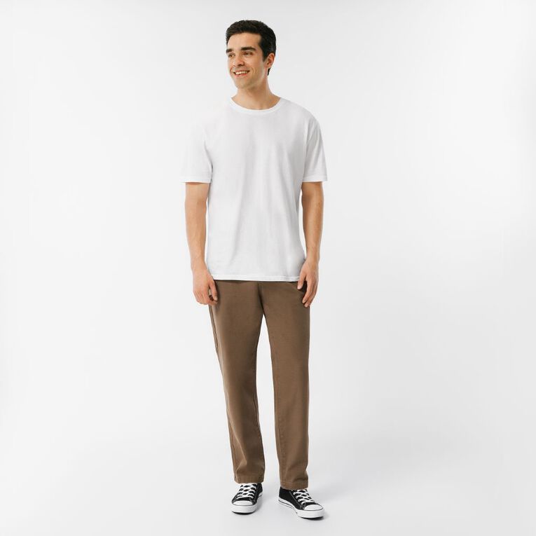 H&H Men's Relaxed Carpenter Pants, Brown Mid, hi-res