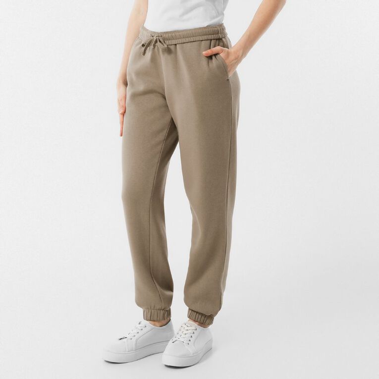 H&H Women's Essential Trackpants, Brown Light, hi-res