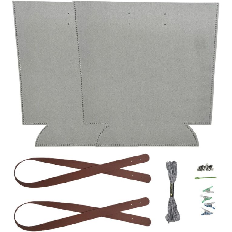 Uniti Adults Felt Tote Stitching Kit, , hi-res