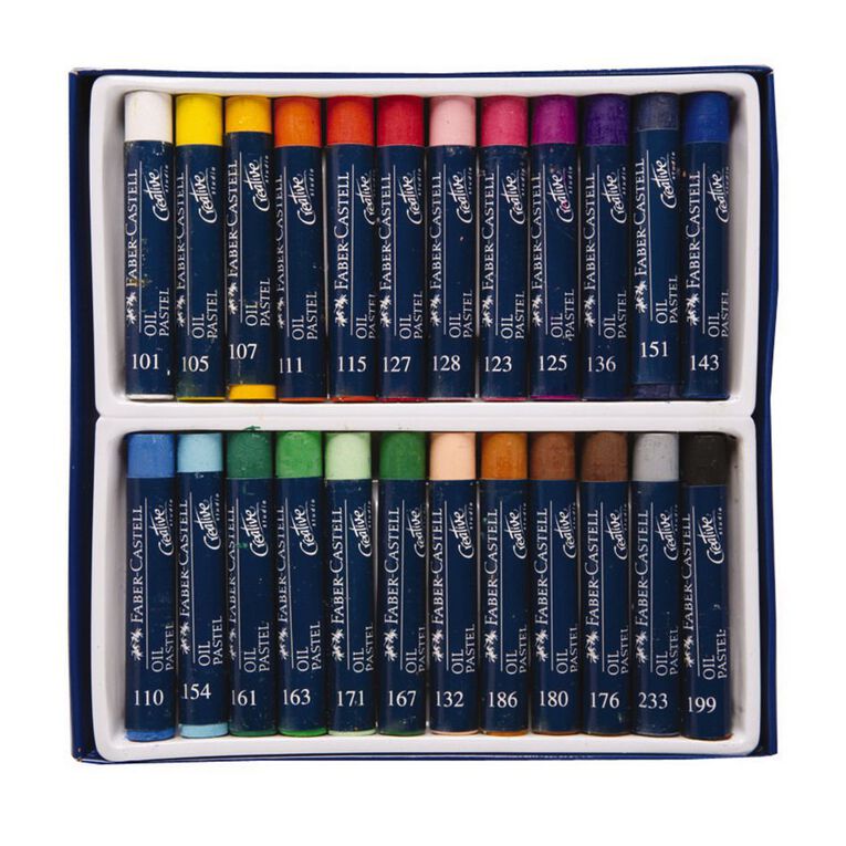 Faber-Castell Oil Pastels 24 Pack, , hi-res