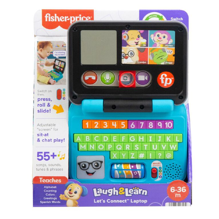 Fisher-Price Laugh & Learn Laptop, , hi-res