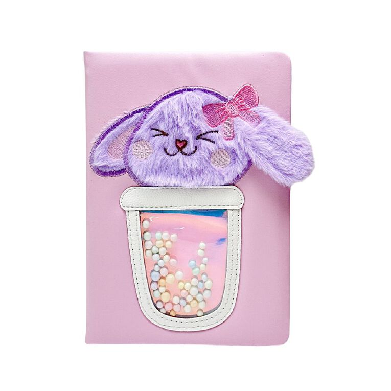 Uniti Kids Fluffy Bunny A5 Notebook, , hi-res