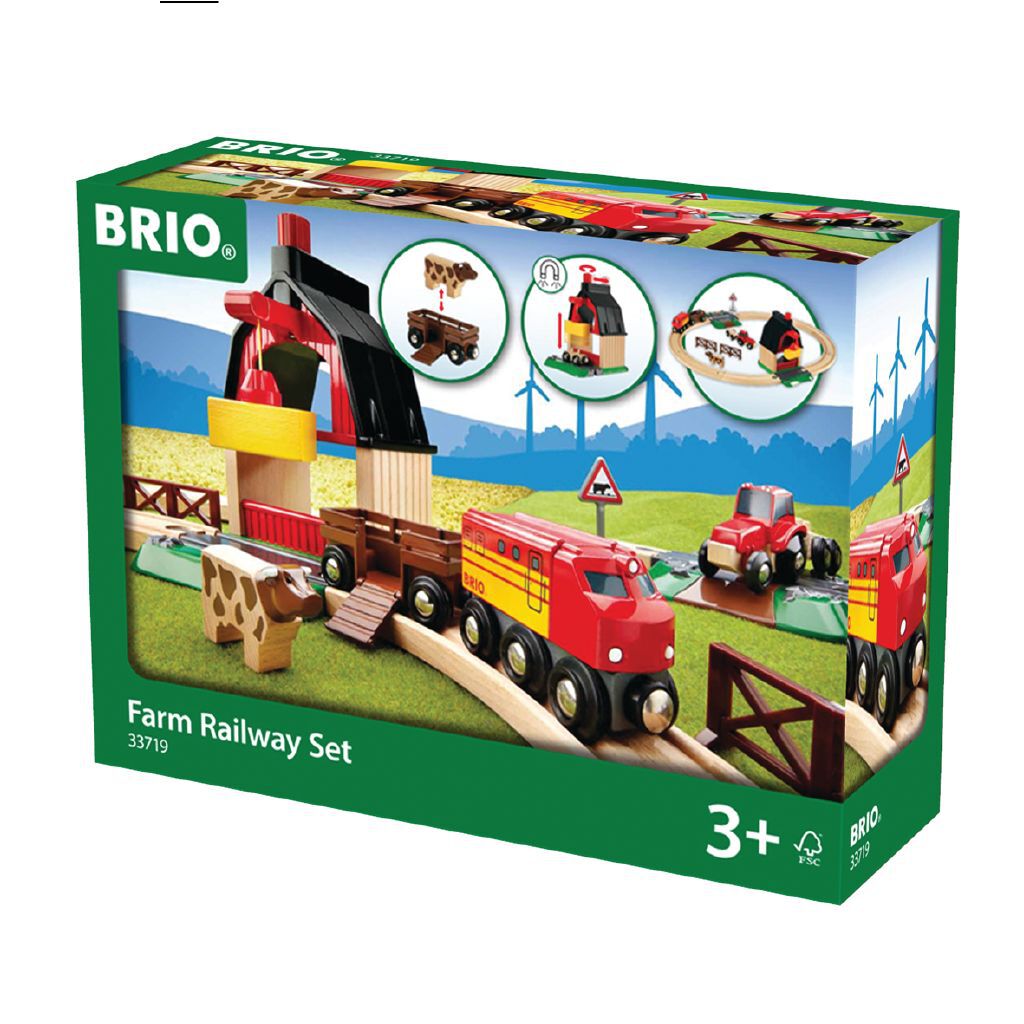 brio my first railway farm