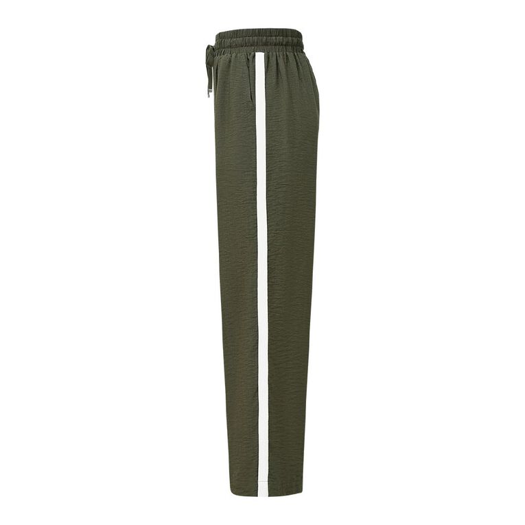 H&H Women's Wide Side Pants, Green Dark, hi-res