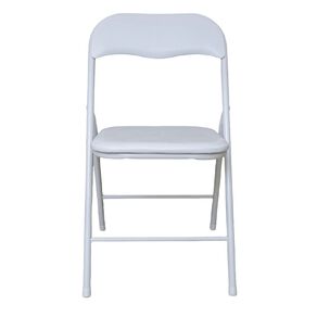 Living & Co Folding Chair White