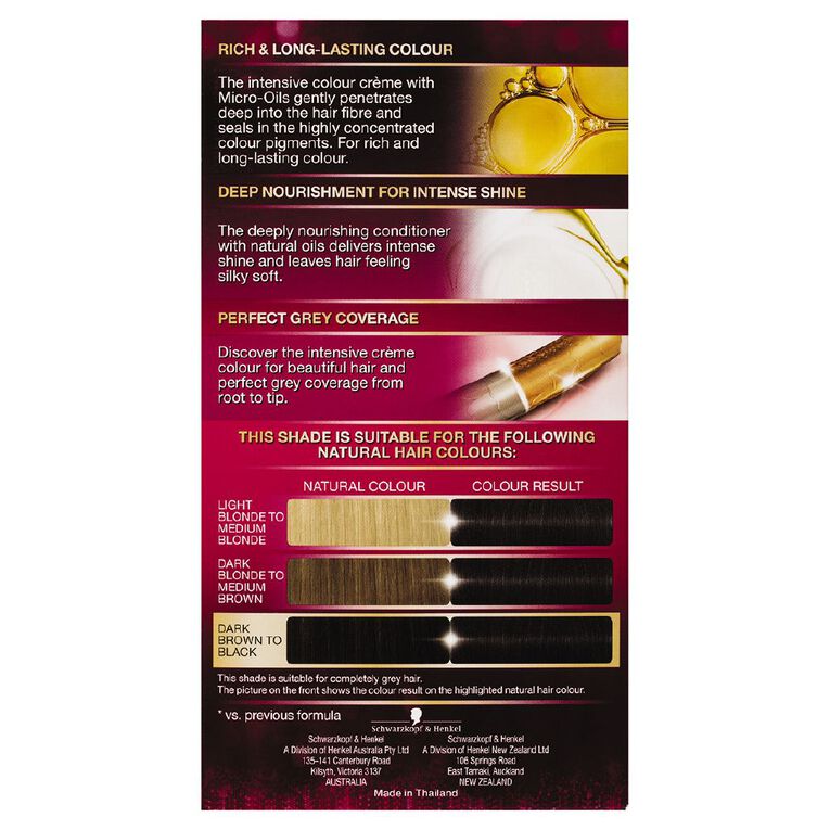 Napro Palette Hair Colour Black 1-0 Black, , hi-res